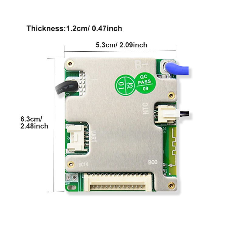 JBD BMS Smart 10S 36V 48V 14S BMS 13S 20A 30A 40A 50A BMS 7S 24V 8S 11S 12S Battery Management Systems For 18650 Electric Bike
