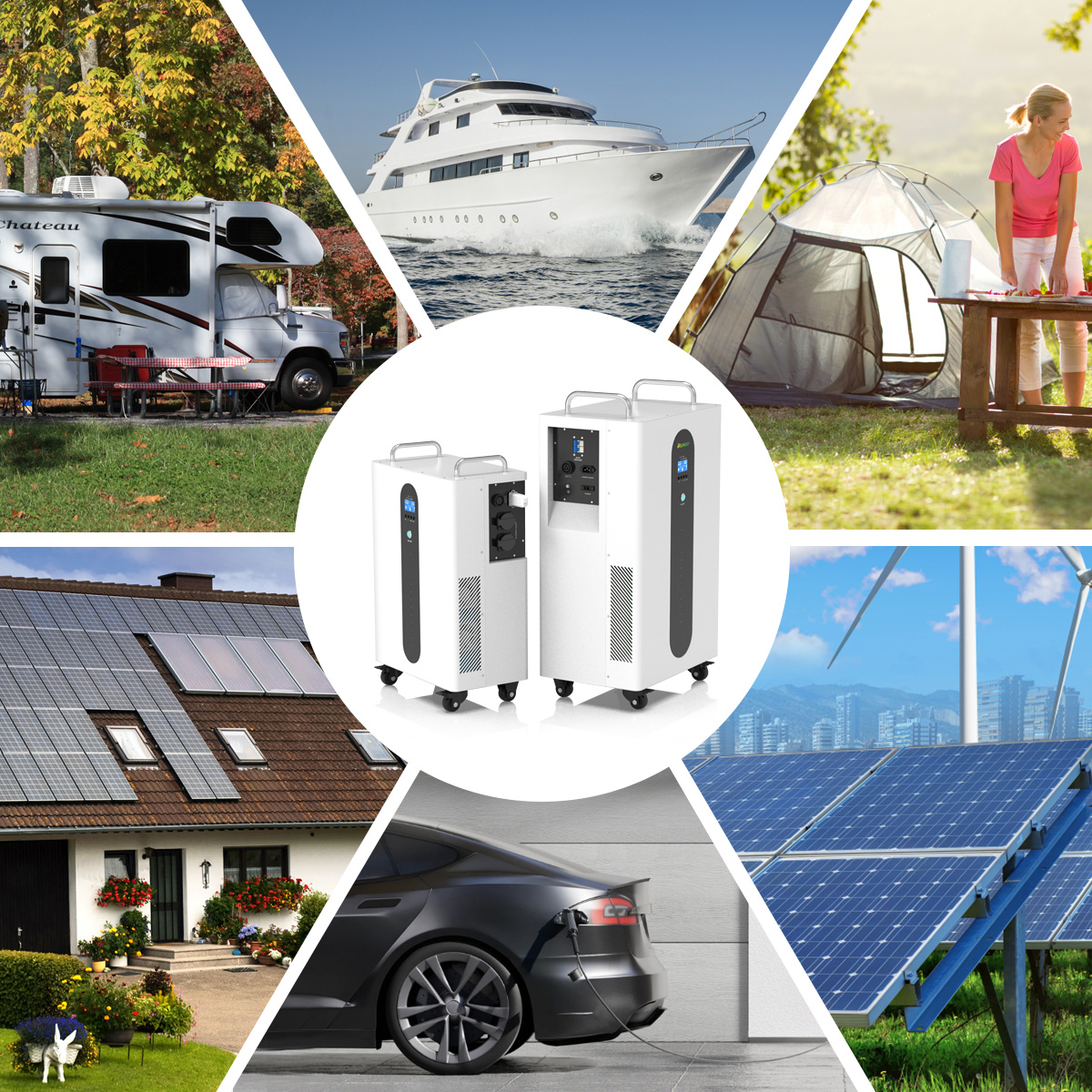 Ac Plug and Play Power Storage 5kwh 15kwh Powerwall Battery Home Energy Storage 5kw Inverter Mobile Power Station