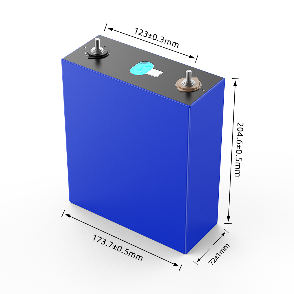 50Ah 100Ah 200Ah 280Ah Prismatic Battery Lithium Ion Battery 3.2V Rechargeable LiFePO4 Cell Solar LiFePO4 Energy Storage Battery