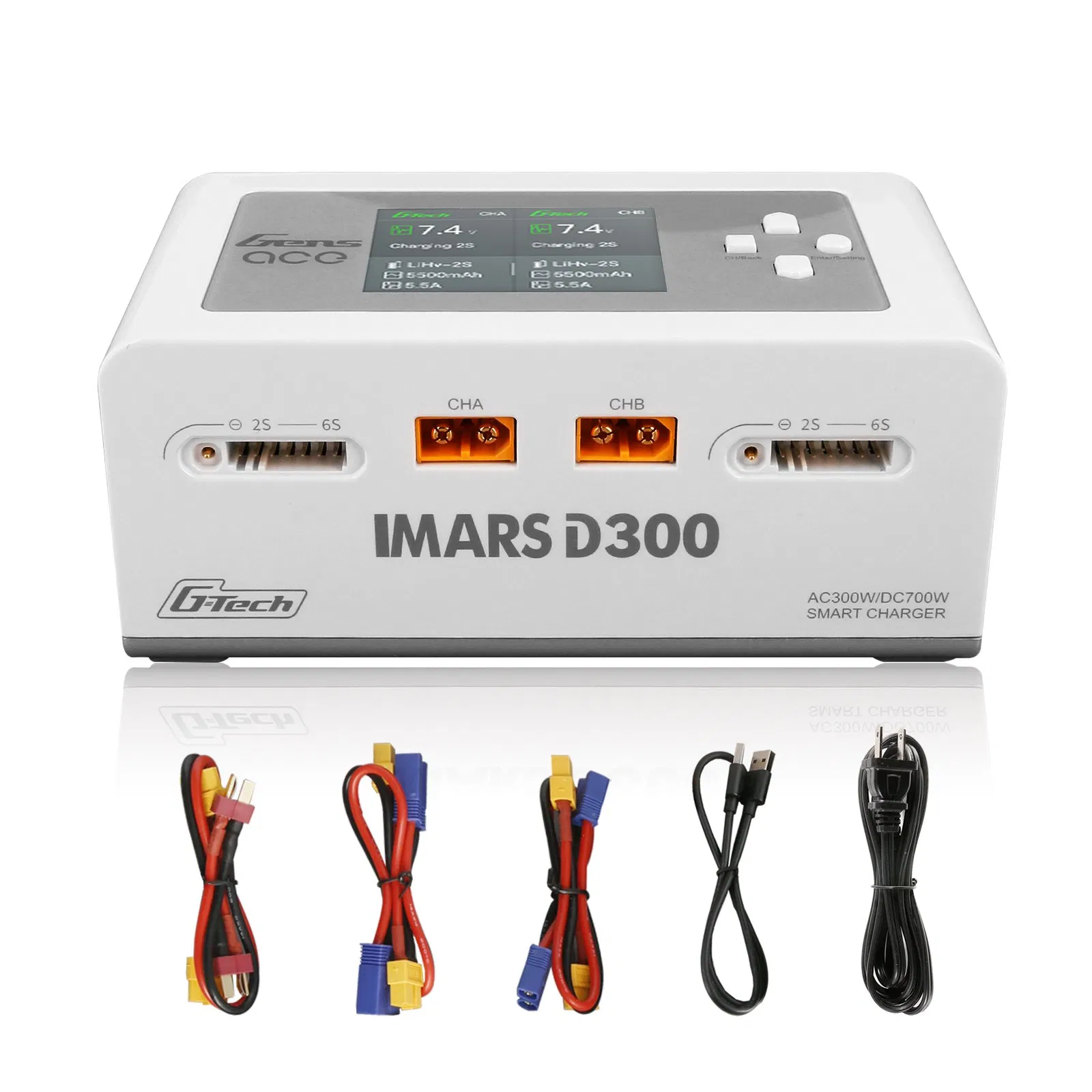 2024 Imars D300 Smart Battery Charger with Plug-and-Play Technology for Racing Drones