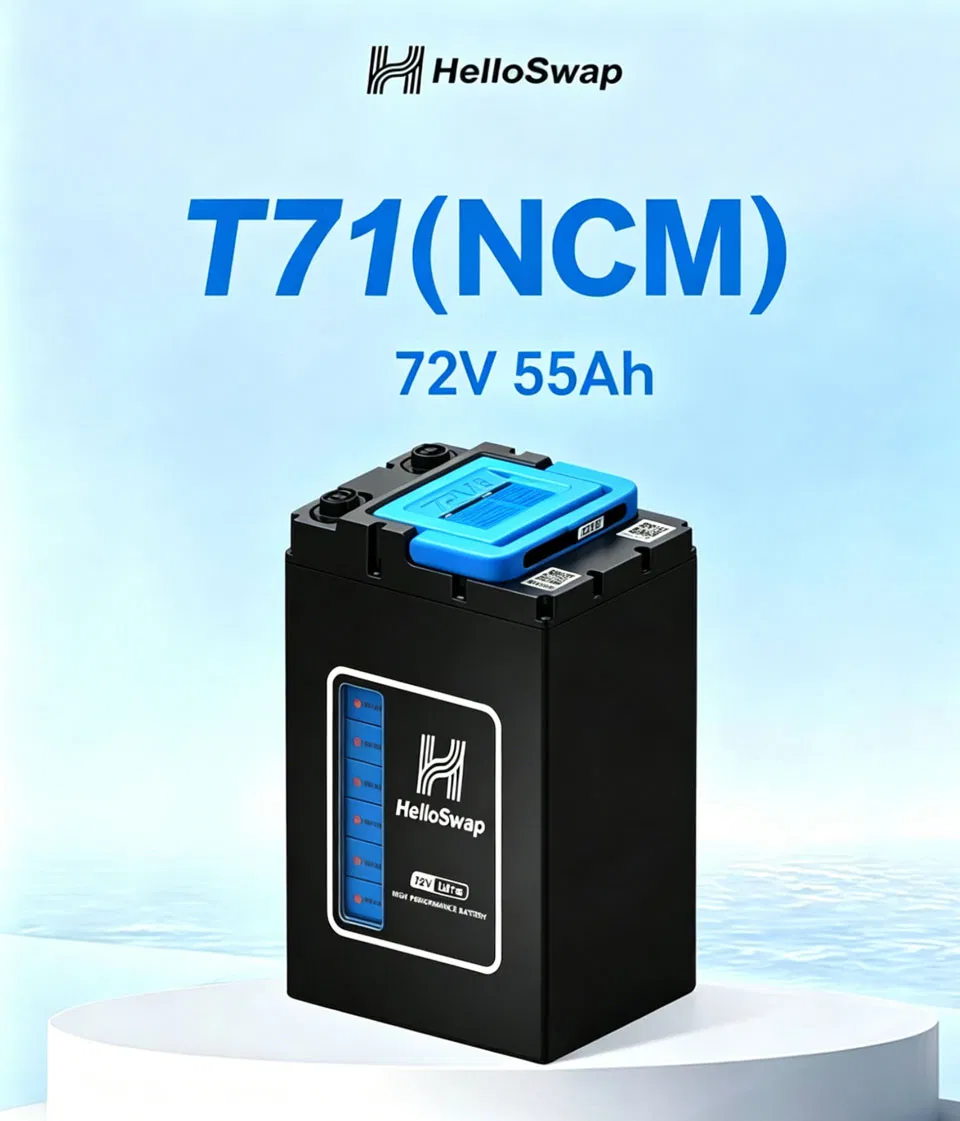 Ultra-Fast Smart Charging Technology Ebike Battery 72V