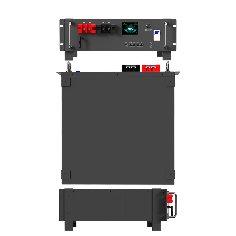 Home Energy Storage Battery 51.2V 100Ah LiFePO4 5.12Kwh Solar Battery Storage System with Smart BMS and 8000+ Cycle Life