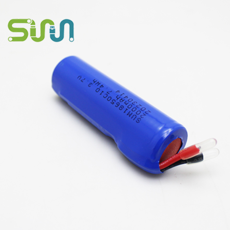 18650 High Quality Cylindrical Lithium Ion Battery 3.7v 2000mah 18650 Cell