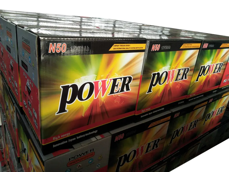 Wholesale New POWER 12V 45Ah Maintenance-Free Car Battery with 24-Month Warranty for Electric Cars