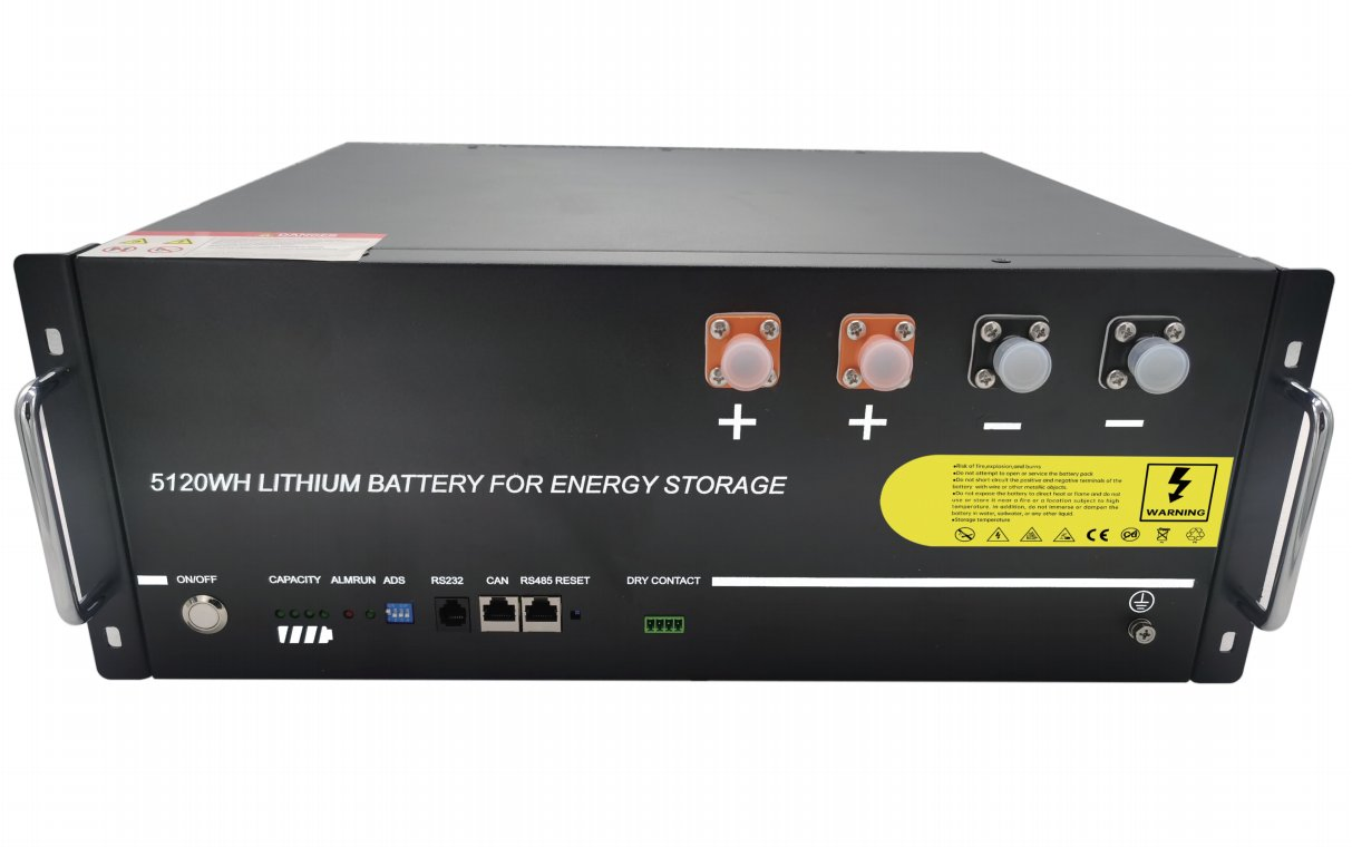 Original Producer Lithium LiFePO4 Battery 51.2V 50ah 100ah 200ah 500ah Telecommunication Protocol Control