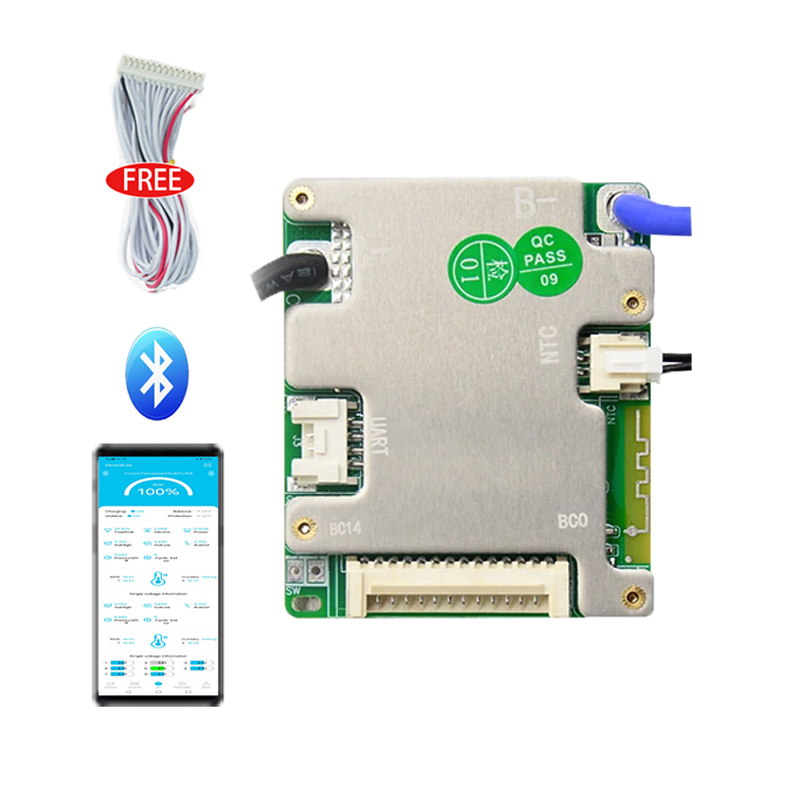 JBD BMS Smart 10S 36V 48V 14S BMS 13S 20A 30A 40A 50A BMS 7S 24V 8S 11S 12S Battery Management Systems For 18650 Electric Bike