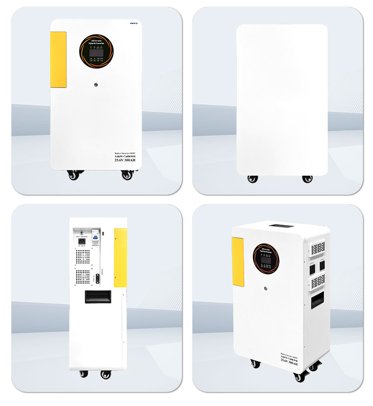 Long Cycle Life 51.2V 314Ah LiFePO4 Battery 16kwh Lithium Battery Lithium Cell Hybrid Solar Inverters 6kW/6kVA