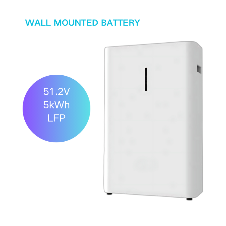 Tesla Powerwall Alternative 51.2Vdc 100Ah 20kWh LFP Wall Battery IP20 6P Parallel With Hybrid Inverter