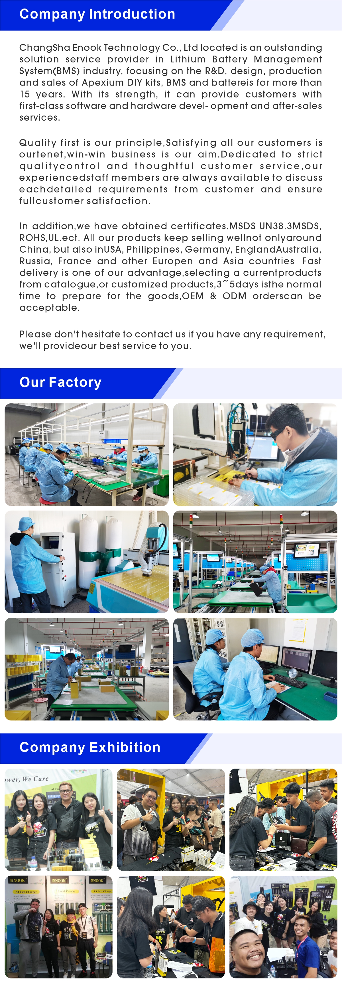 Company Showcase