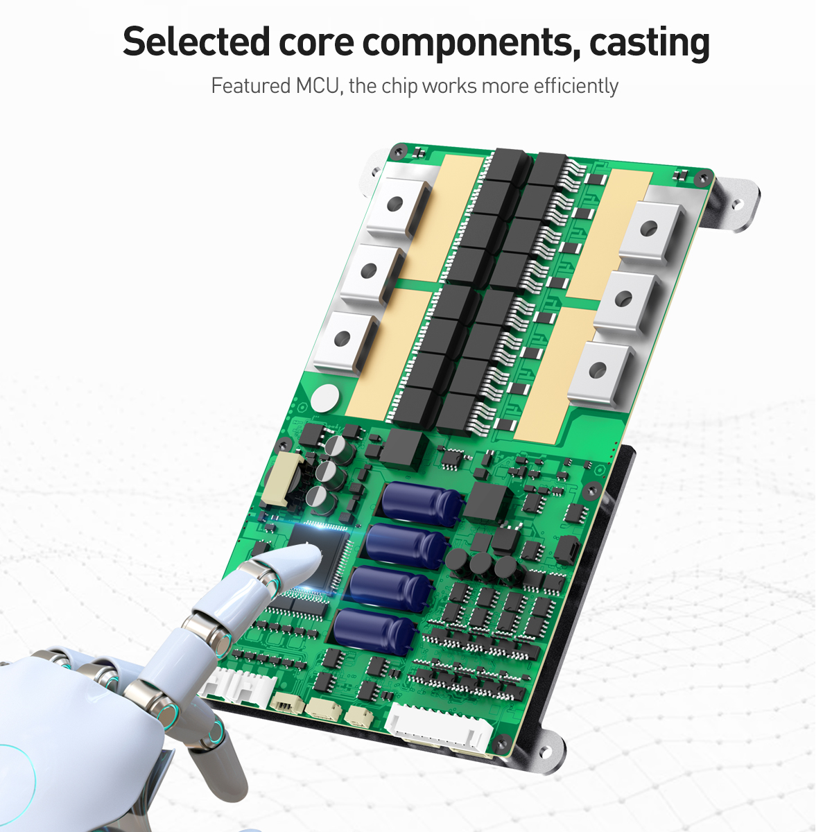 Jikong JK High Voltage Battery Management System (BMS) 16S 48V Lifepo4 PCB Board Base