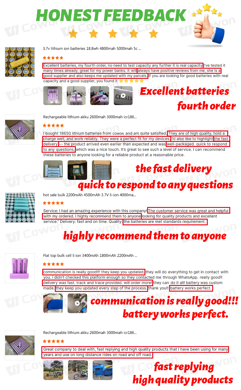 Customer Feedback Screenshot