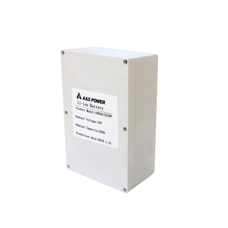 Li-ion 18650 Lithium Battery 11.1V 50Ah Li Ion 3S20P Battery Pack for Solar Street Light