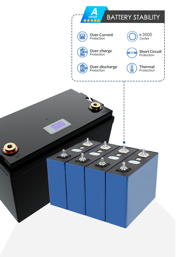 Lifepo4 12v 24v 300ah 50ah 100ah 200ah 400ah 500ah 600ah Battery Pack with 5 Years Warranty for RV Solar 12 Volt Lithium 300ah