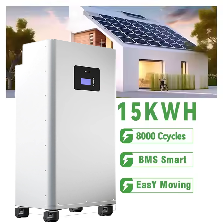 Factory 15kwh Lithium Battery51.2V 300Ah LiFePO4 Battery Mobile &amp; Floor-Standing Energy Storage High-Capacity Power Backup