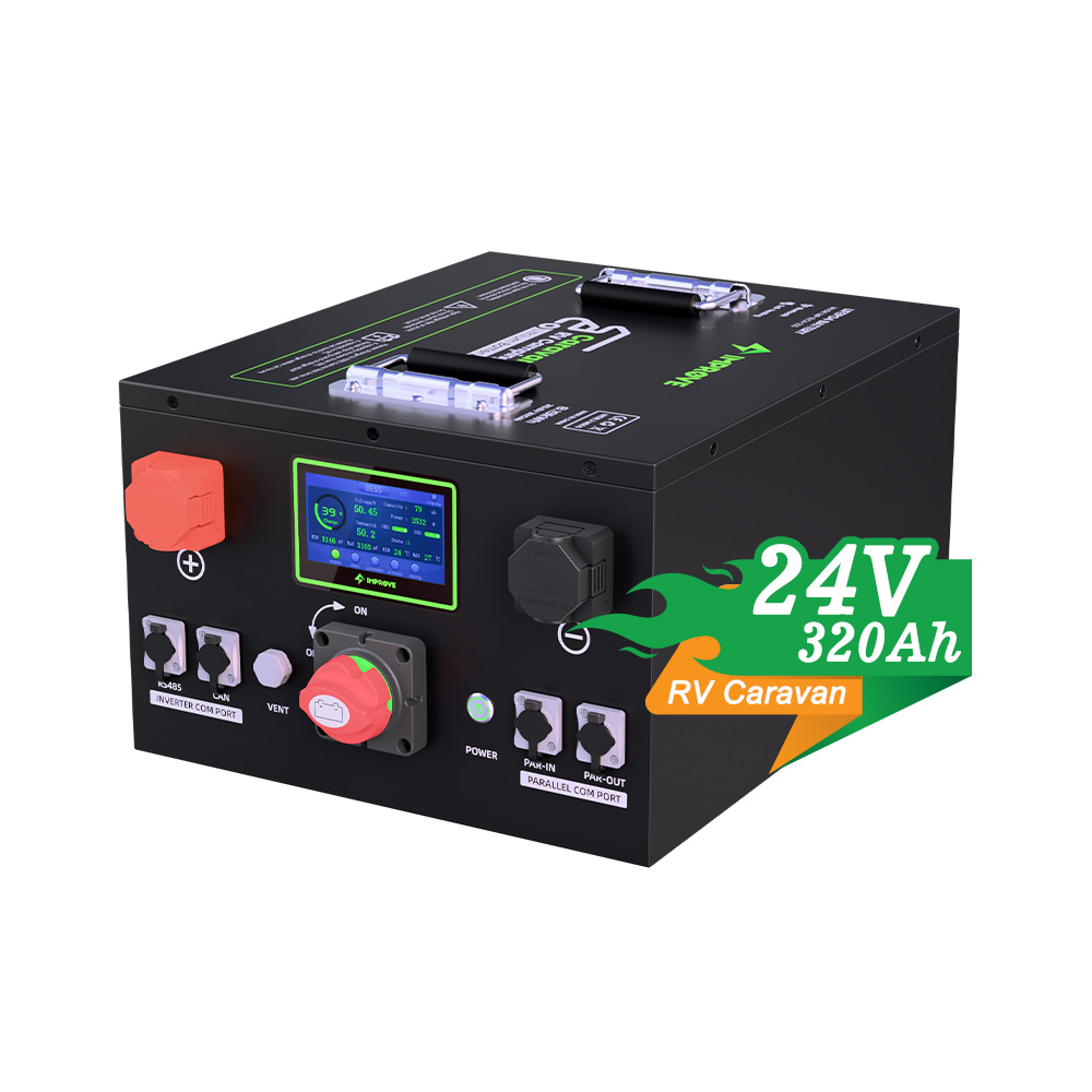 High Quality Lithium Battery 12v 24v 48v 100ah 200ah 230ah 320ah BMS LifePO4 RV Camping Battery Eco-friendly