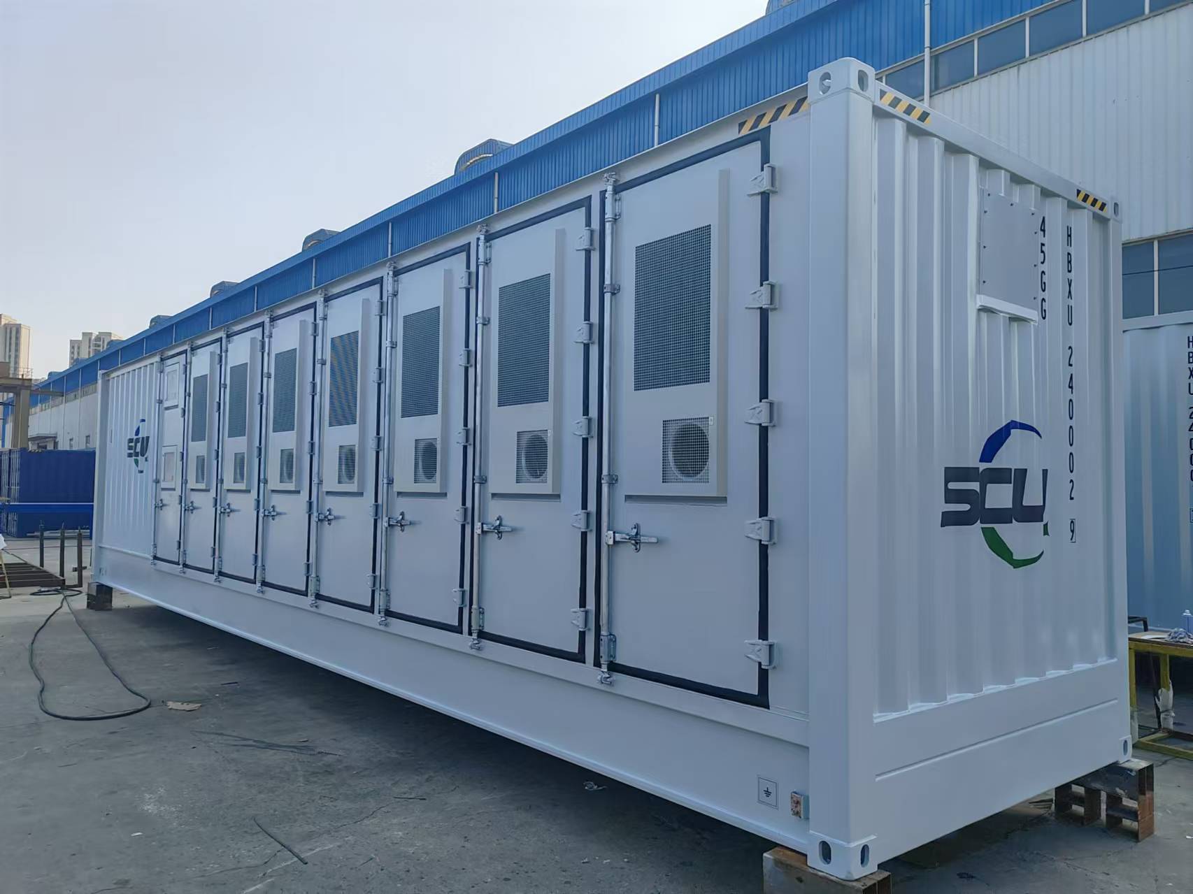 Solar Hybrid System BESS Container Battery Energy Storage All in One System 300 KWH 500 KWH 1 MWH 2MWH