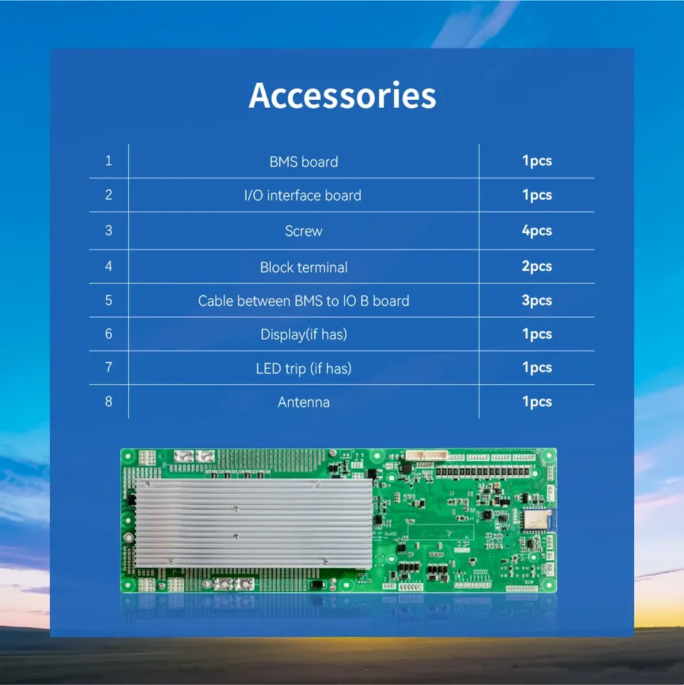 PACEex 16S100A LiFePO4 BMS with Multi-Protection PCB-Reliable Safe Energy Storage Battery Management System for Your Devices