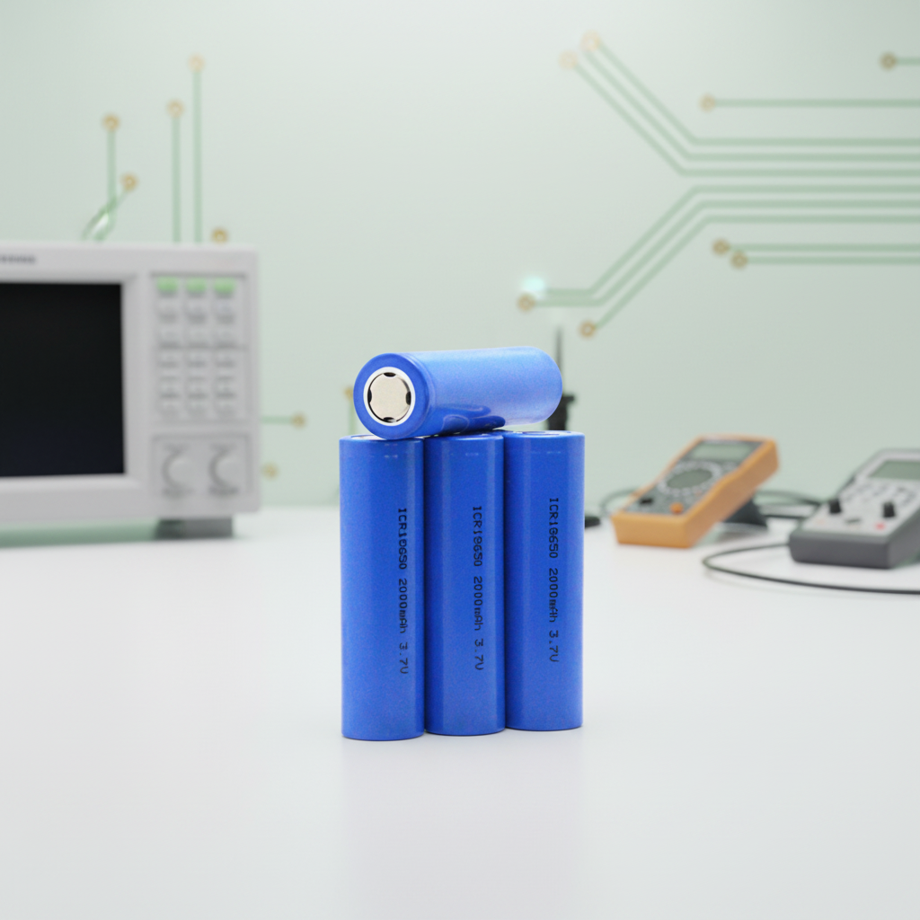 18650 High Quality Cylindrical Lithium Ion Battery 3.7v 2000mah 18650 Cell