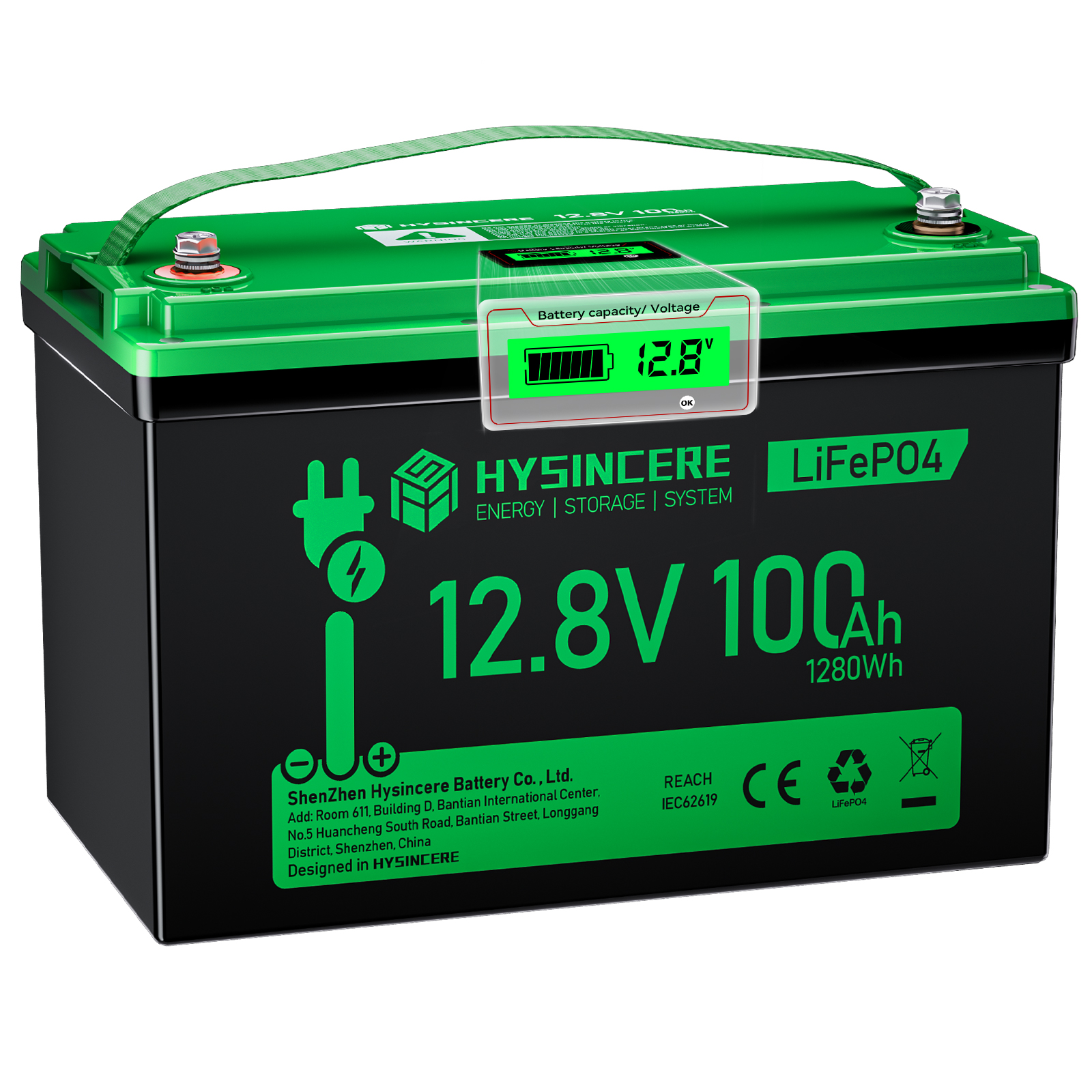 12V 24V 36V LiFePO4 200Ah 280Ah 300Ah Battery Pack for Solar RV Marine Trolling Motor Lithium Ion Battery
