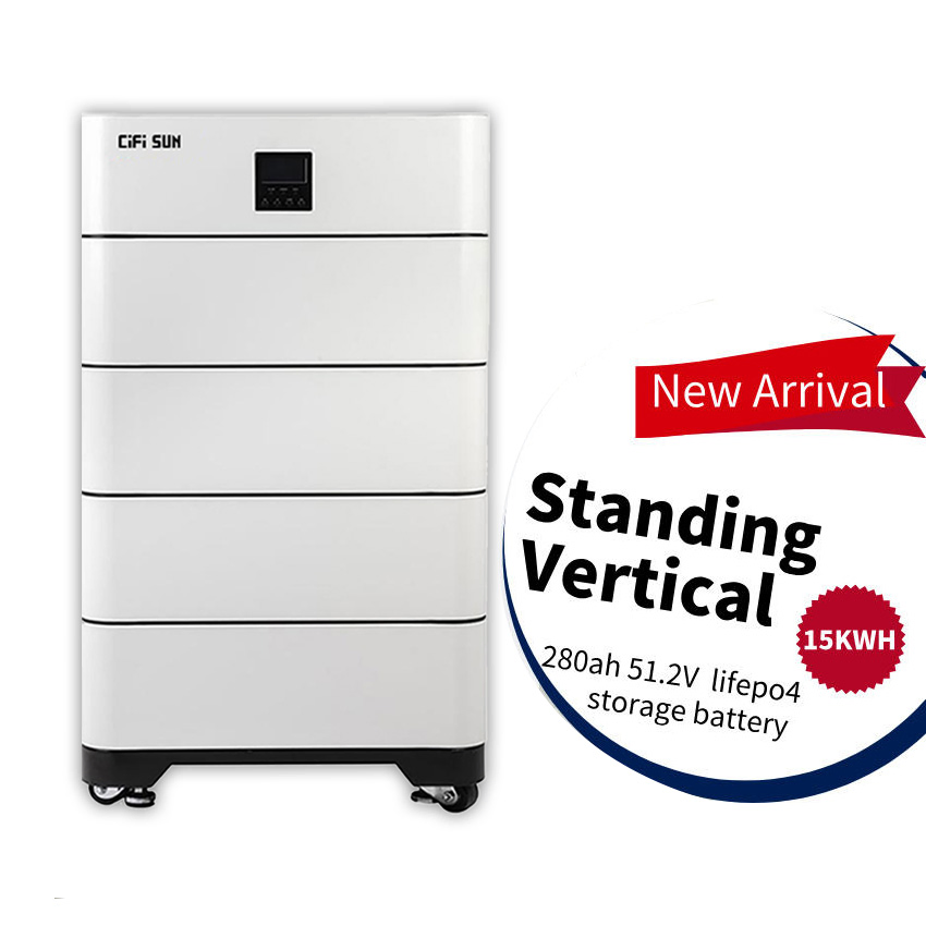 Smart All-in-One Inverter and Battery Energy Storage with 51.2V 50kwh LiFePO4 Technology