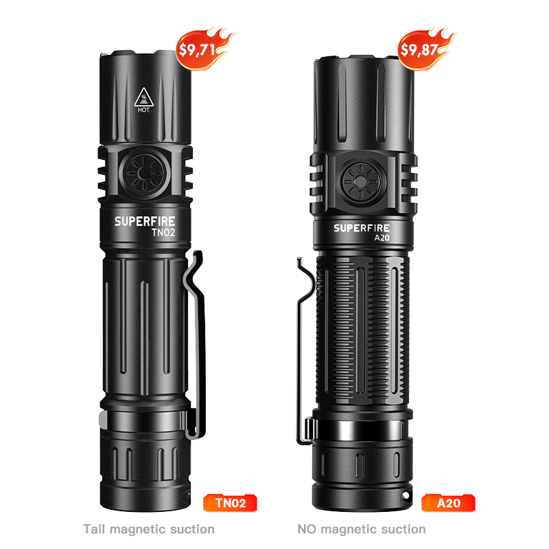 High Lumen Tactical Flashlight With Type-C Charging, Durable Aluminum Body, And Six Modes For Outdoor, Duty, Or Emergency Use.