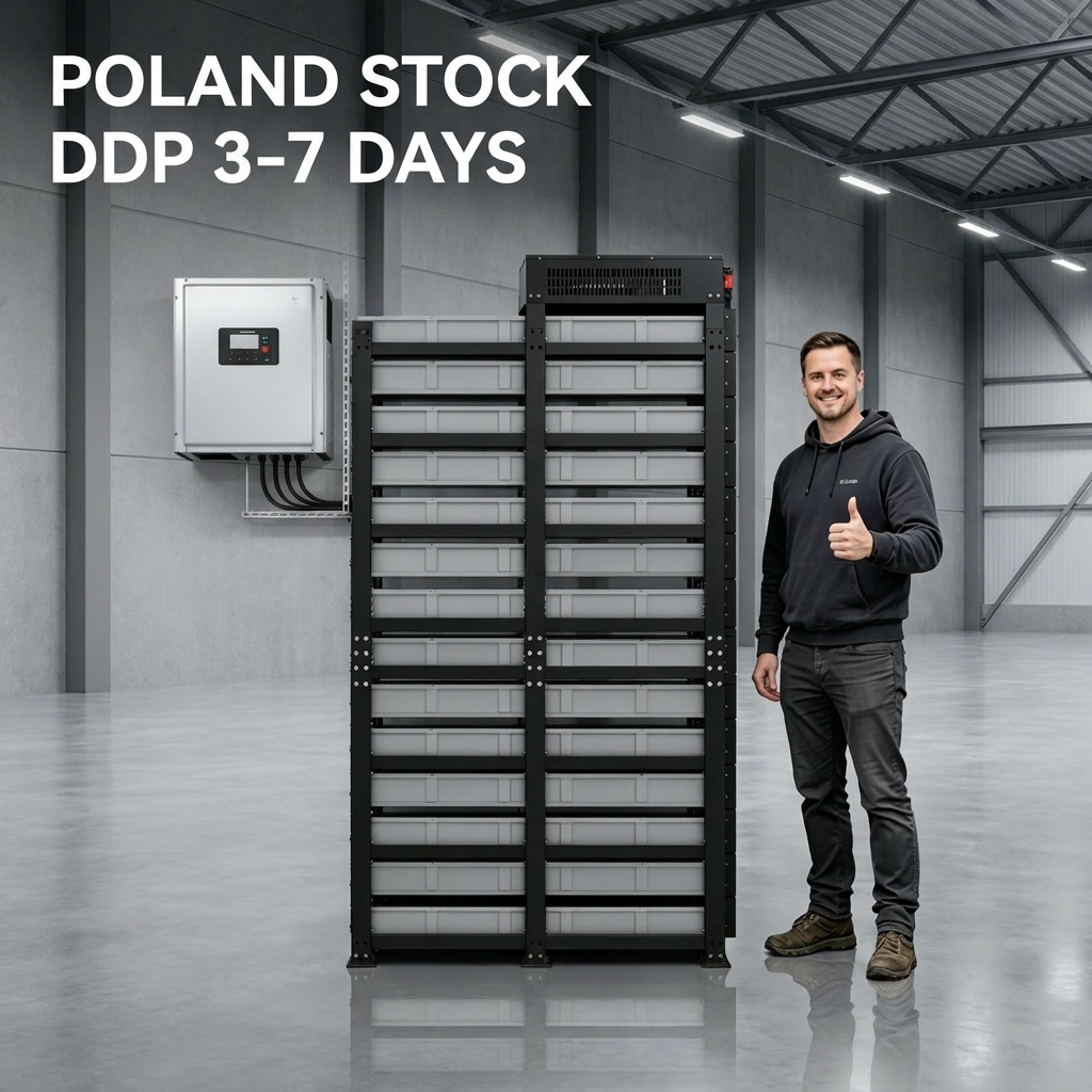 Poland Stock High Voltage BYD Blade Battery 20kWh-100kWh BESS Commercial and Industrial Energy Storage System Solar Battery Bank