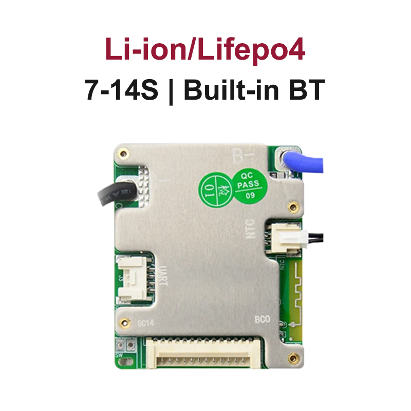 JBD BMS Smart 10S 36V 48V 14S BMS 13S 20A 30A 40A 50A BMS 7S 24V 8S 11S 12S Battery Management Systems For 18650 Electric Bike