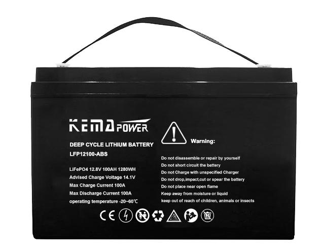 6000 Cycles Prismatic 12V Li-ion Solar Storage Pack Camper Marine Boat 12 Volt LiFePO4 100ah Lithium Ion Battery