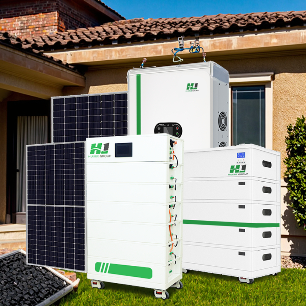 5Kw-20Kw Renewable Solar Power System Kit Stackable Home Energy Storage 100ah Capacity CAN for Household Use
