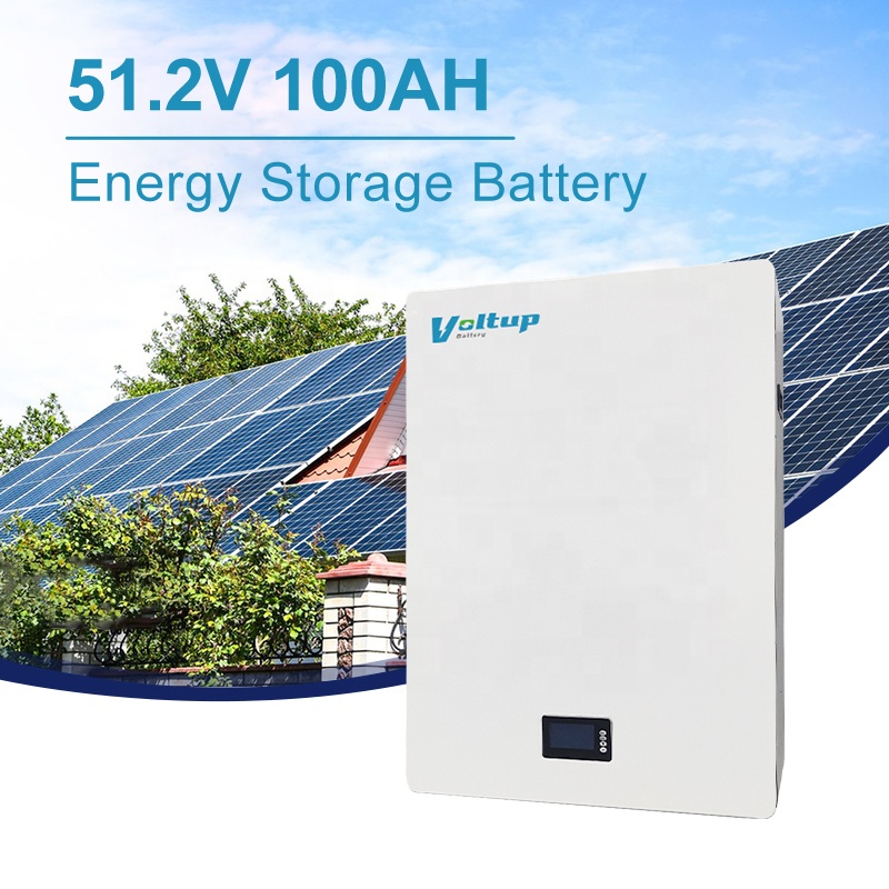 51.2v 100Ah 200Ah 300Ah Solar Energy Storage Battery Packs Power Wall Lifepo4 Battery UN38.3
