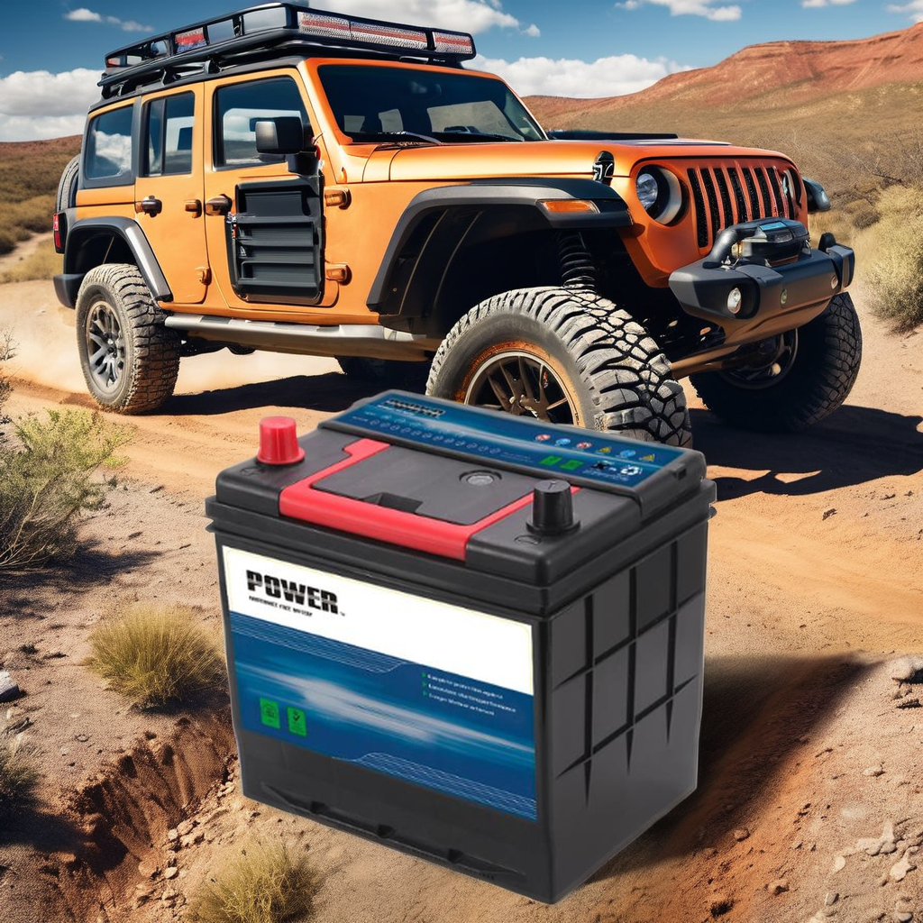 Wholesale New POWER 12V 45Ah Maintenance-Free Car Battery with 24-Month Warranty for Electric Cars