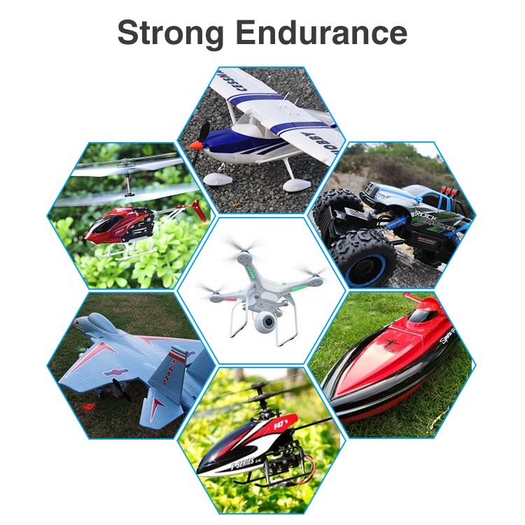 New Off-road Remote Control Vehicle Battery 7.4V 1600mAh 25C High Discharge Lithium Polymer Battery for RC Car