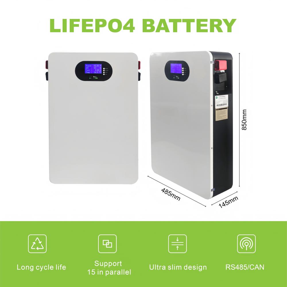 Home Battery Storage System Lithium Energy Storage System for Residential Solar Homes 10kWh
