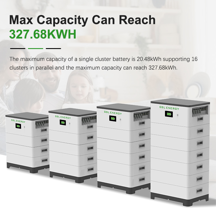 GSL ENERGY High Voltage LiFePO4 Battery 19kwh 23kwh 26kwh Home Energy Storage System with Tier 1 Cells Storage Project Systems