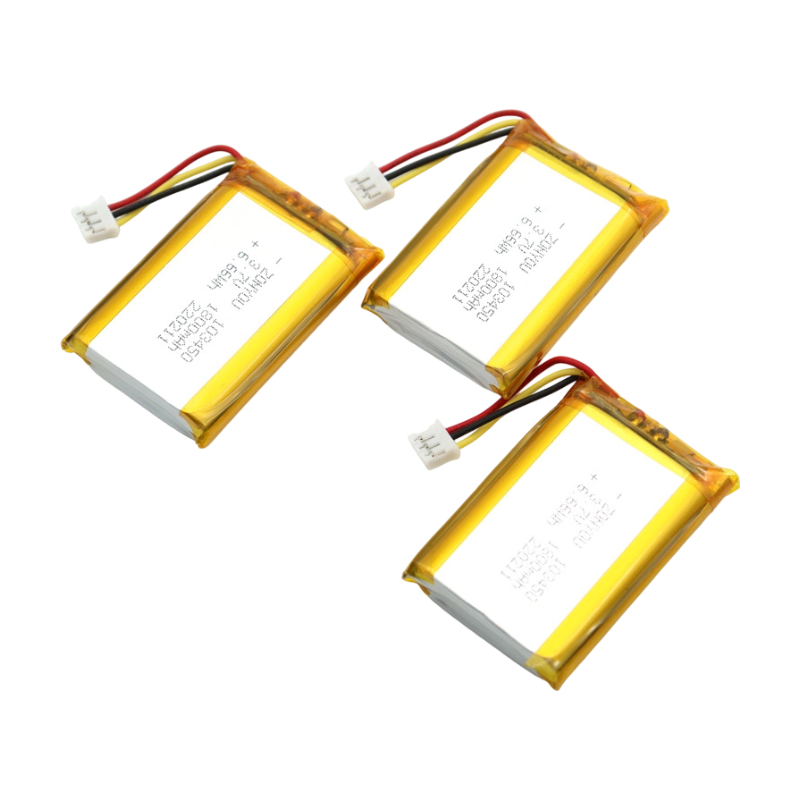 103450 Lipo Cell 3.7V Lithium Polymer Batteries 1800mAh 2000mAh for Consumer Electronics Power Tools Toys with Long Cycle Life