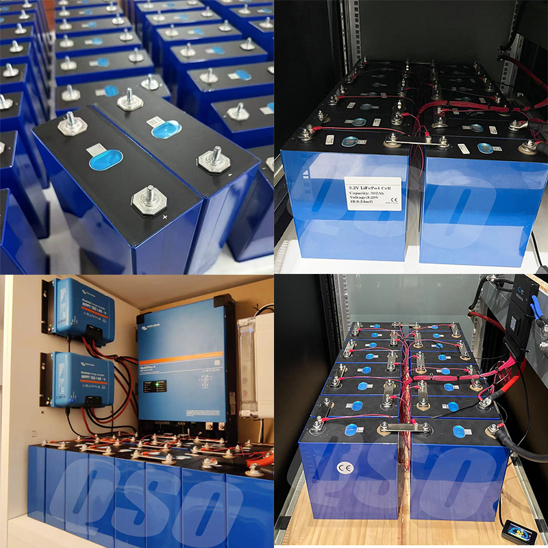 Qishou DDP Poland Eu Stock Lifepo 4 314 280 320 Ah 320Ah Lithium Lipo4 Akku 3.2 V Lf280K 3.2V 280Ah 314Ah Lifepo4 Battery Cell