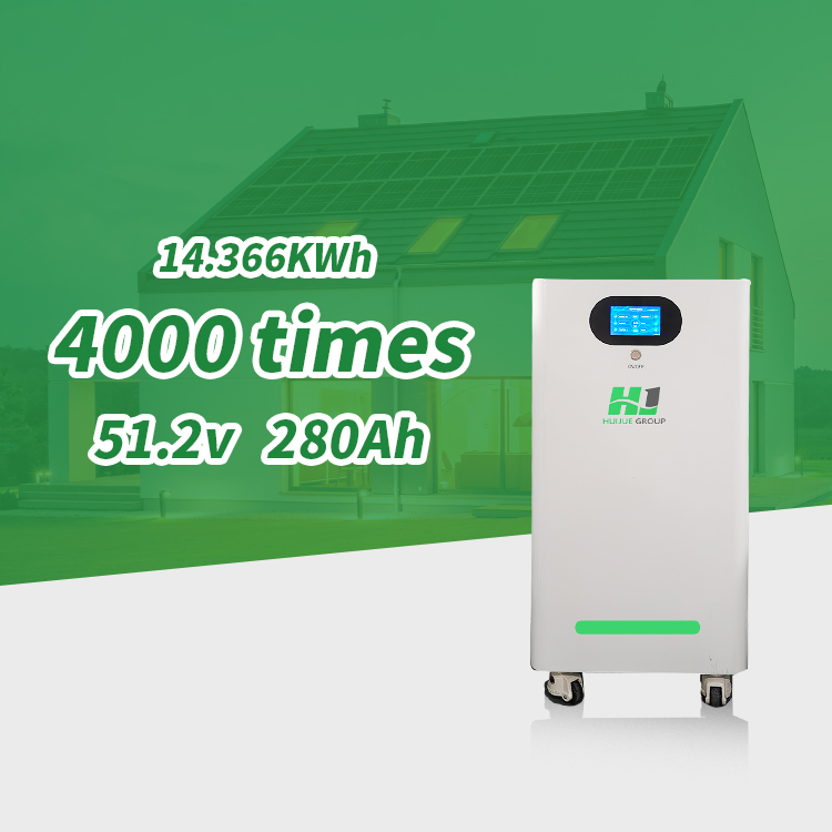 Stackable 14.366kWh 20kWh 48V 280Ah 51.2V 314Ah 400Ah Solar Energy Lithium Battery Storage Home Use Pack