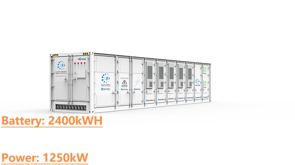 BESS Battery Energy Storage System BRES-1920-1000 240kWH 480kWH 720kWH 960kW 1.2MWH 2MW 2.4MWH All In One Solution On/off Grid
