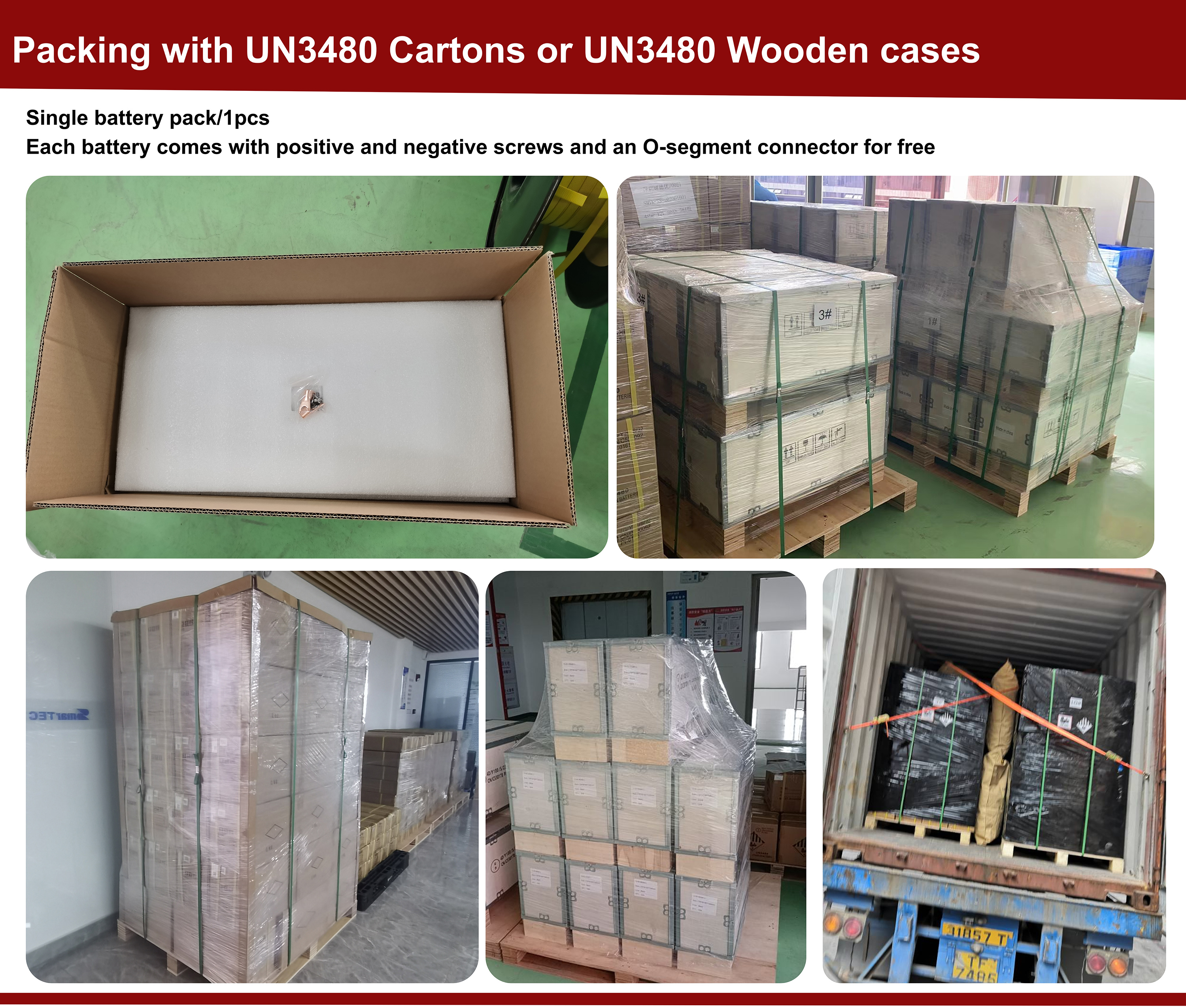 Packing Details UN3480 Box