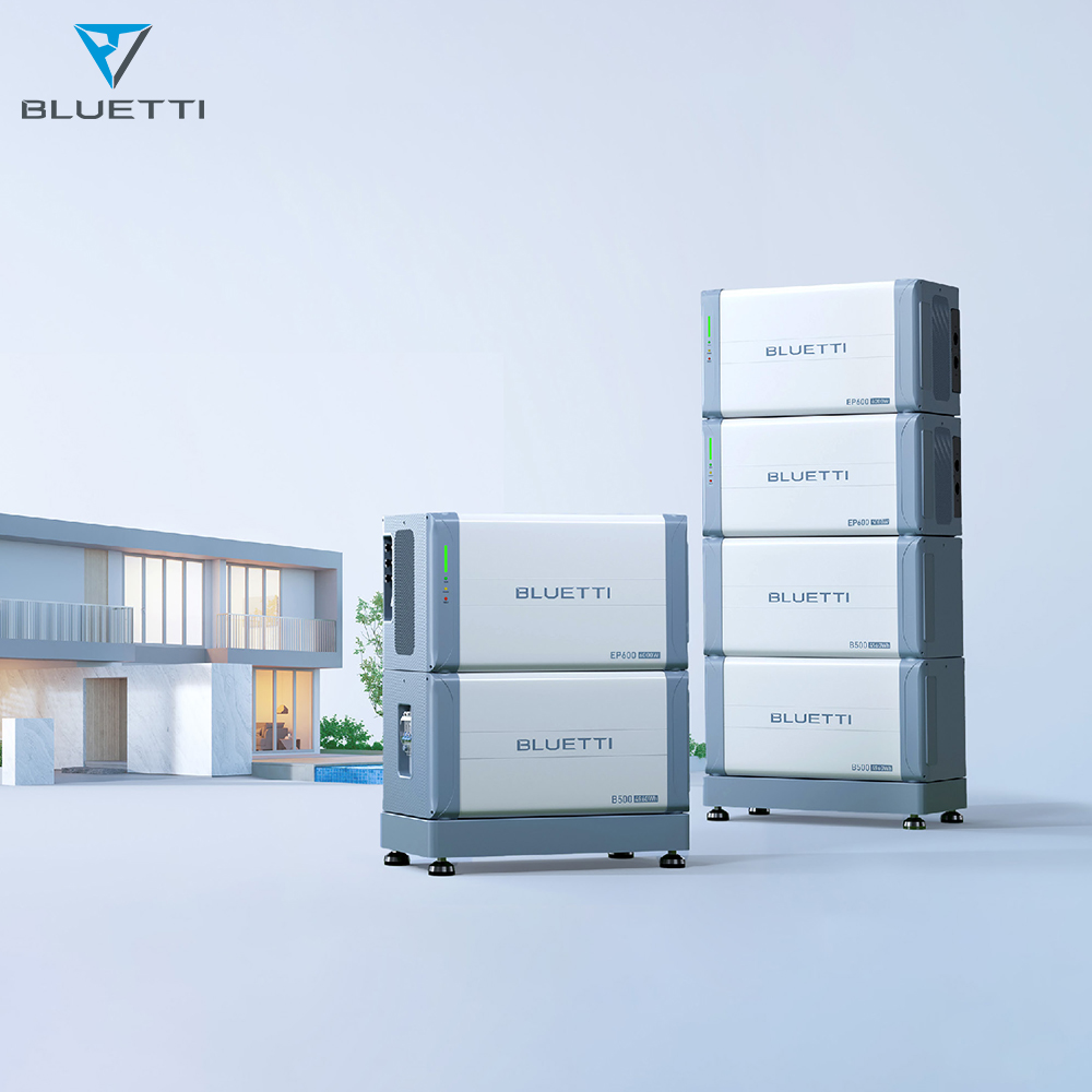 BLUETTI EU/AU/US Warehouse Stock Home Use Energy Storage System with BMS Battery and Phase Selection