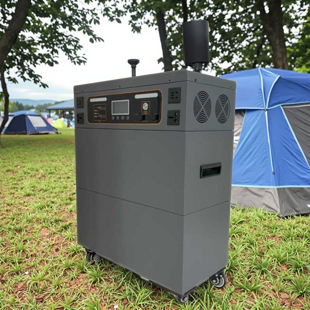 Wholesale Price Portable Lithium Battery LFP Power Station Solar Charging Outdoor Camping Barbecue 5000w Emergency Scenario