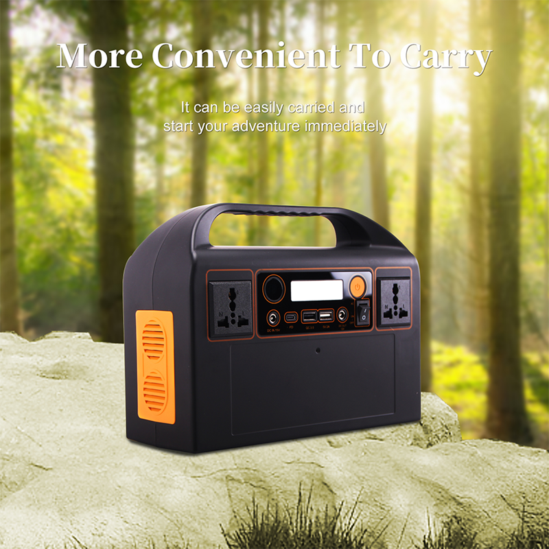 Emergency Portable Power Station 300w 500w Lifepo4 Portable Power Station Solar Generator 220v