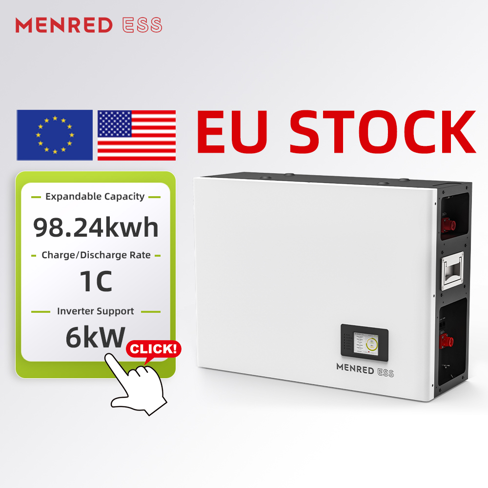 EU STOCK Home Use 51.2v 48v 100ah Lifepo4 Lithium Inverter Battery 5kwh 10kwh 15kwh 20kwh Batteries For Solar System