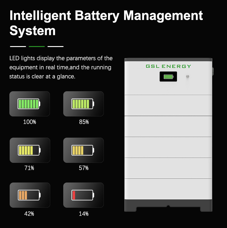GSL ENERGY High Voltage LiFePO4 Battery 19kwh 23kwh 26kwh Home Energy Storage System with Tier 1 Cells Storage Project Systems