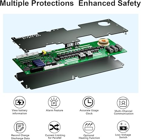 Jikong Smart JK-PB2A16S20P V19 with 4.3 Touch Screen 100A 150A 200A 300A JK BMS 16s 200a Bms 48v Lifepo4 Active Balancer Pace