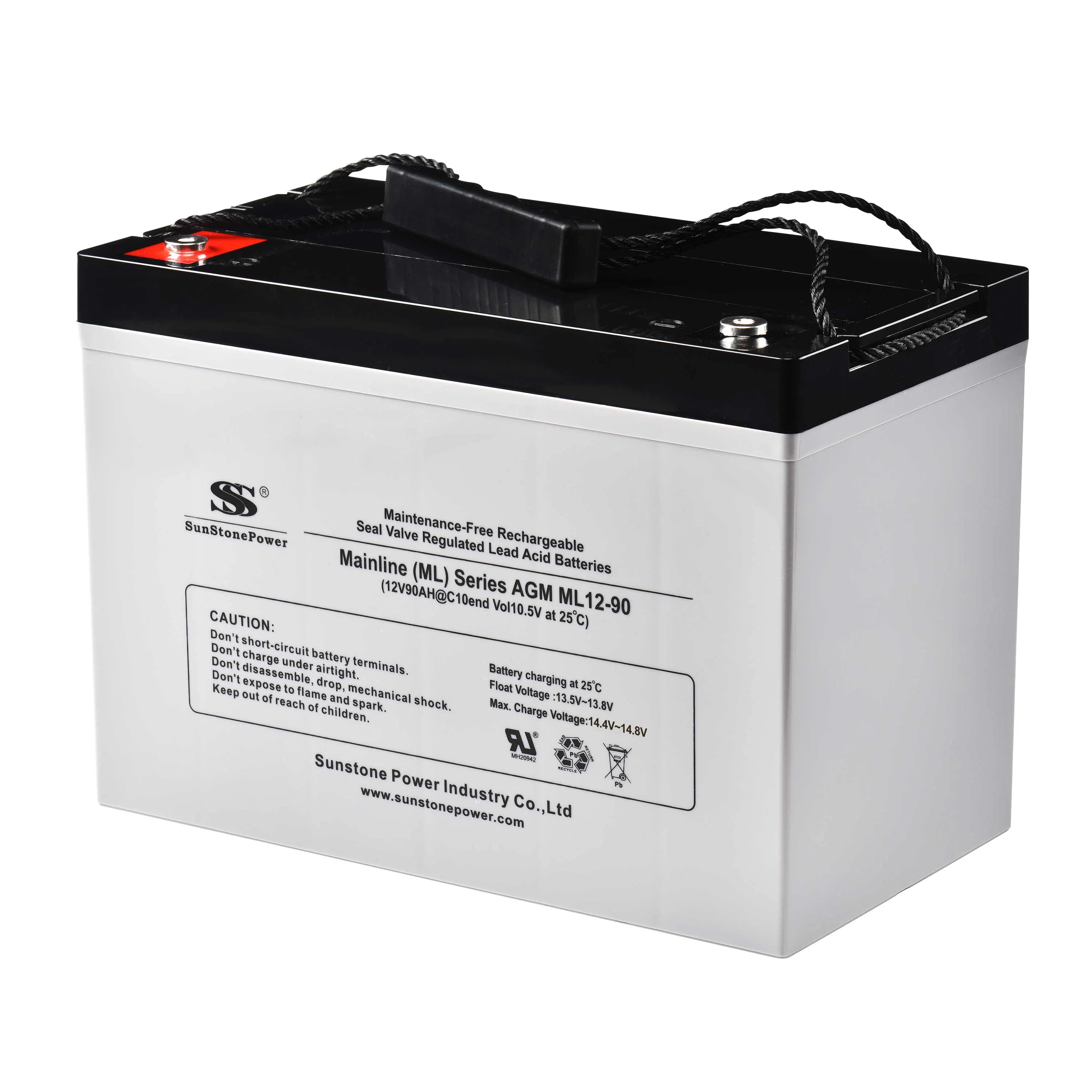 Deep Cycle AGM VRLA Battery 12V 50ah Inverter Battery for Telecommunication System
