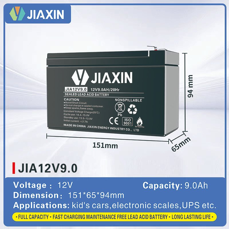 Reliable 12V 9ah SLA Battery for Telecommunication Systems