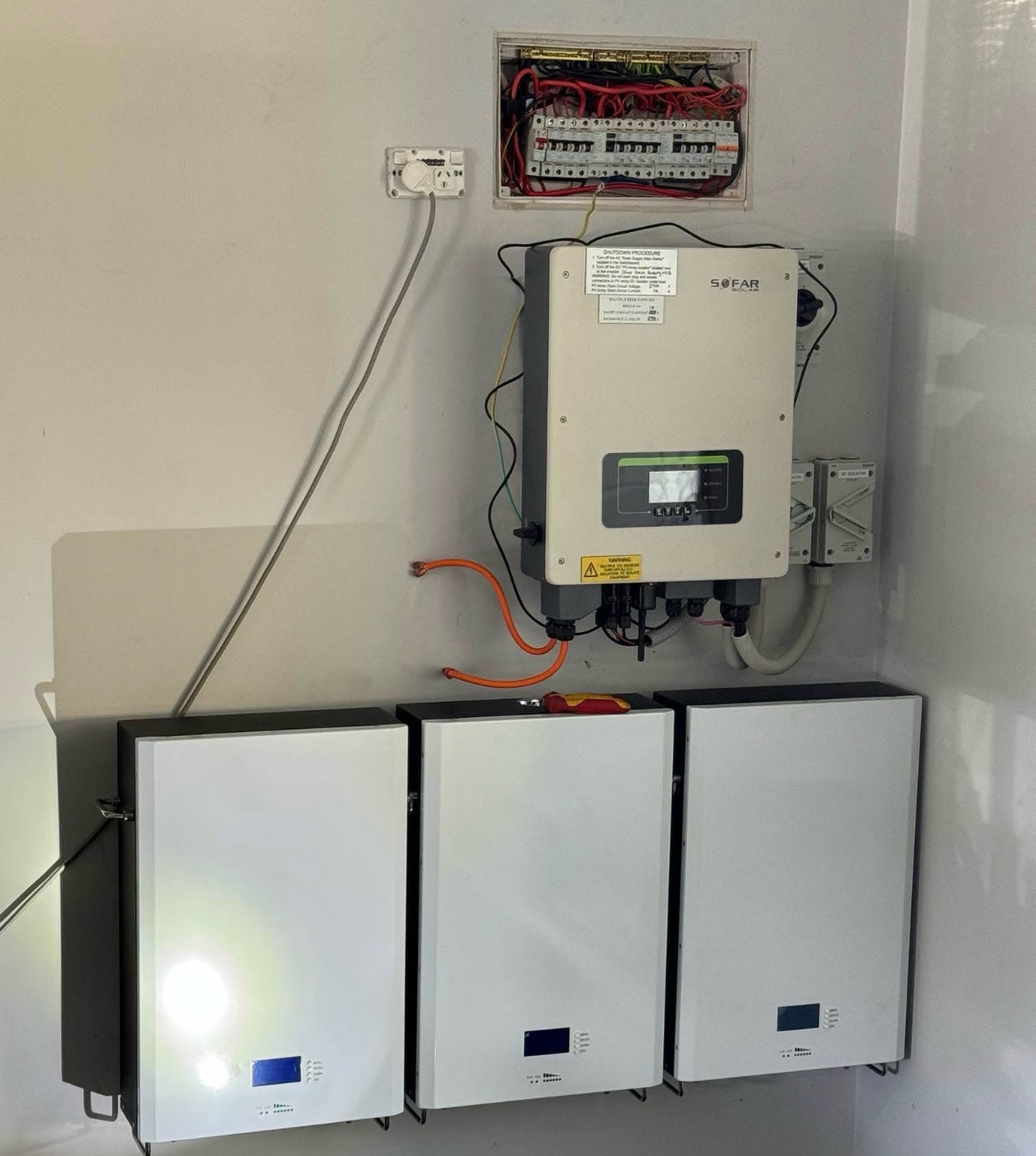 5kwh/10kwh/15kwh Residential Lithium Energy Storage System 51.2V 100ah/150ah/200ah Wall Mounted Solar Power LiFePO4 Cell Battery