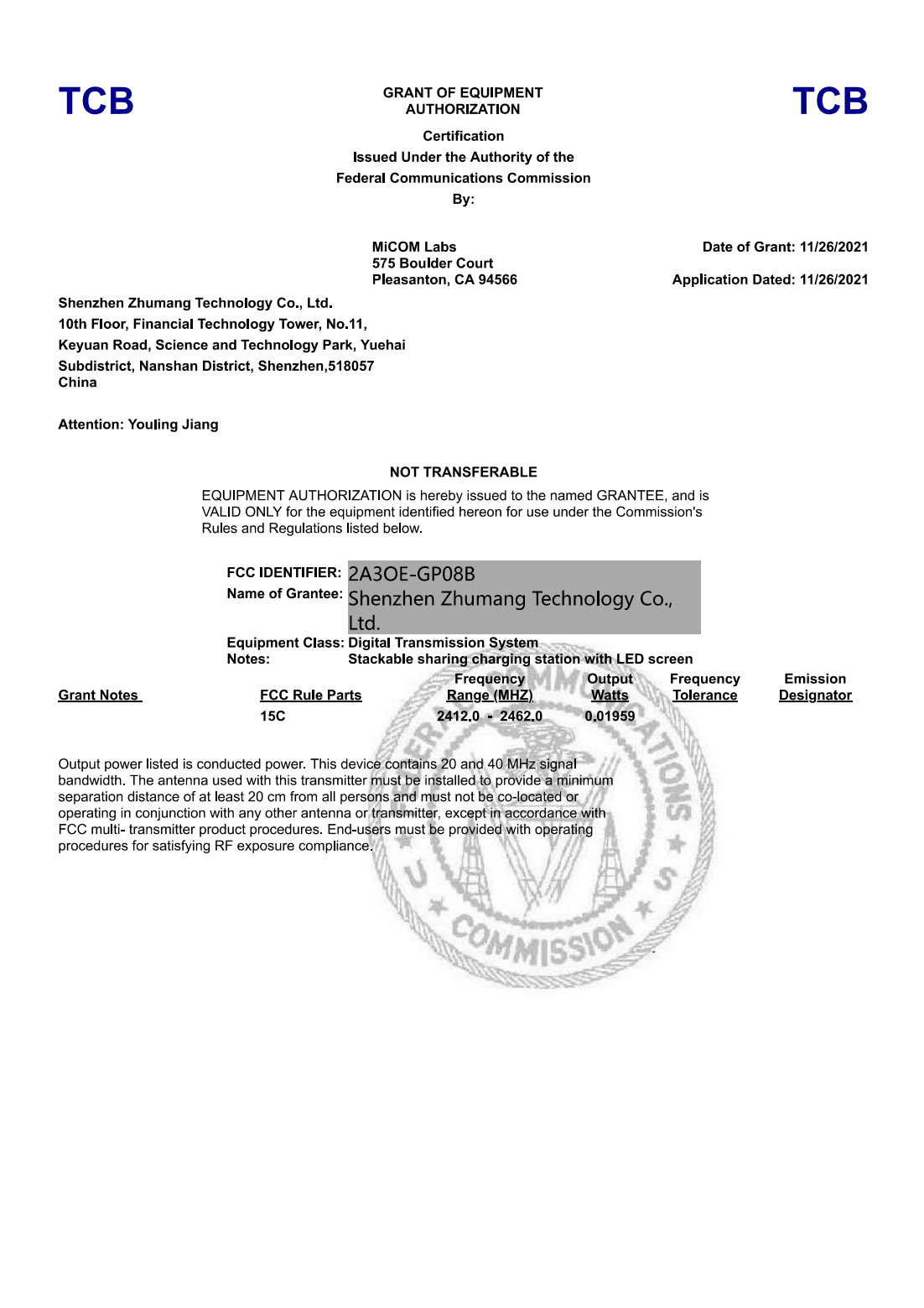 Quality Standard Certificate 4