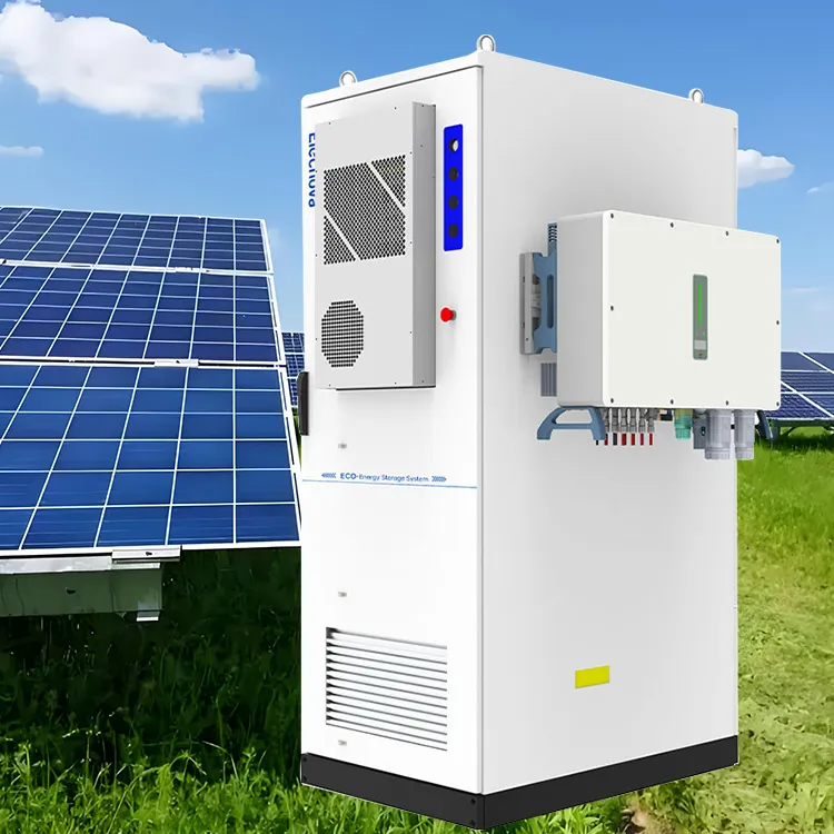 Self Consumption UN38.3 Home PV Solar Energy Storage System 50kW 107kWh Bybrid Converter All in One Energy Storage System